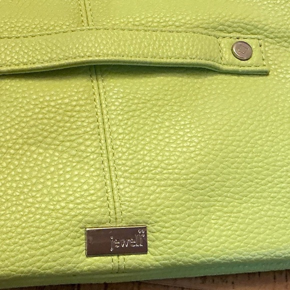 THIRTY-ONE Jewell Street Style Lime Green Citrus Pebble Purse, Brand New! - Picture 2 of 4